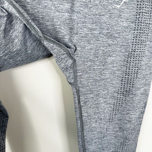Gymshark Size Small Vital Seamless Leggings in Smokey Gray Marl - Picture 10 of 11